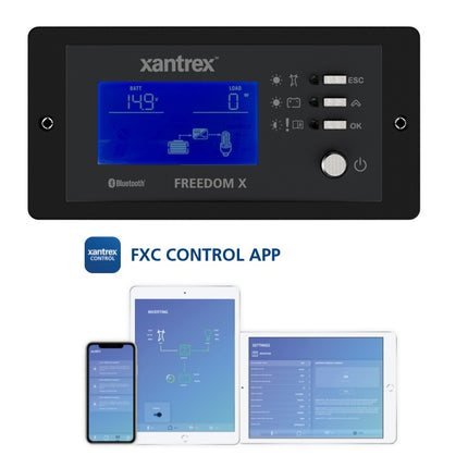 Xantrex 808-0817-02 Remote With 25' Cable and Bluetooth For Freedom X and XC Inverters