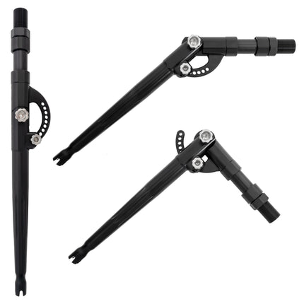 Winthrop Tackle Terminator T-10X Adjusta-Butt Black #4 Long