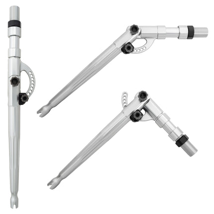 Winthrop Tackle Terminator T-10X Adjusta-Butt Silver  #4 Long