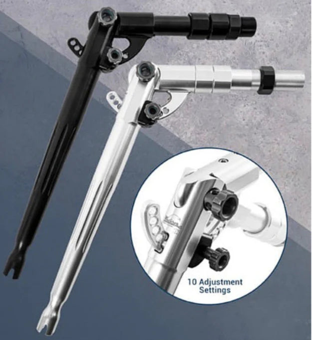 Winthrop Tackle Terminator T-10X Adjusta-Butt Silver  #4 Long