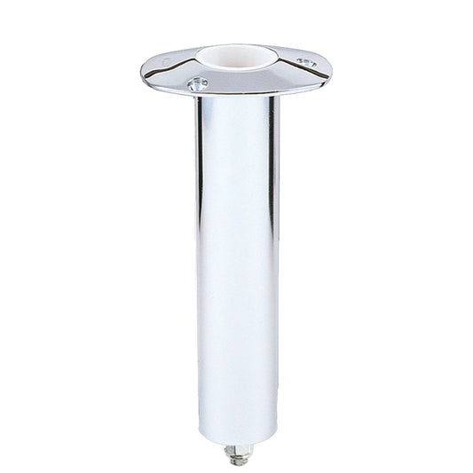 Lee's 0 Degree Stainless Steel Swivel Base Flush Mount Rod Holder - Extra Long Tube 2.25" OD X 14.5" Tube [RH577XL]