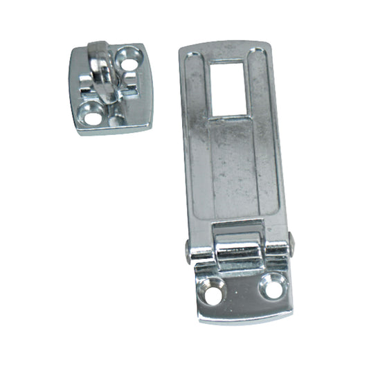 Whitecap Swivel Safety Hasp - CP/Zamac - 1-1/8" x 3" [S-1400C]