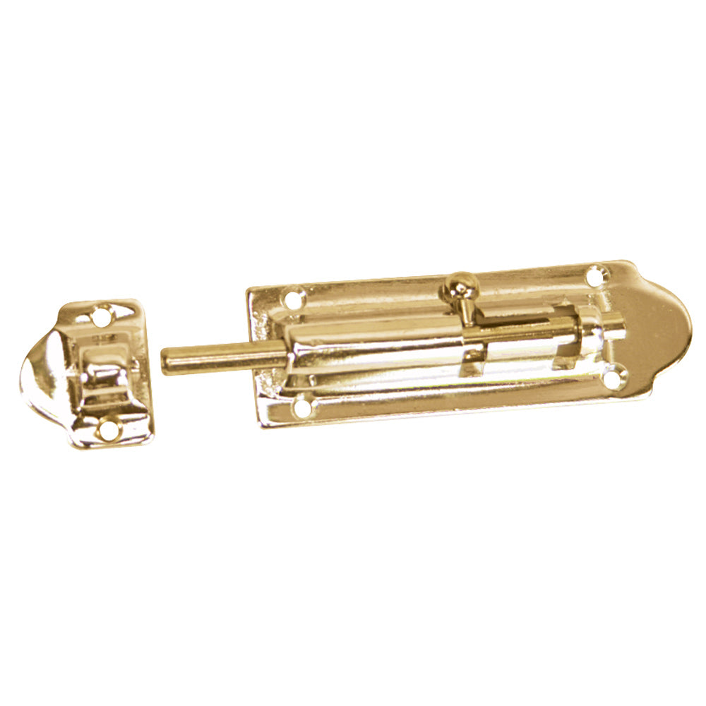 Whitecap Barrel Bolt - Polished Brass - 2-1/2' [S-585BC]