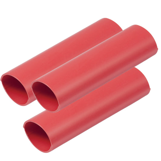 Ancor Heavy Wall Heat Shrink Tubing - 3/4" x 12" - 3-Pack - Red [326624]