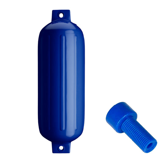 Polyform G-5 Twin Eye Fender 8.8" x 26.8" - Cobalt Blue w/Adapter [G-5-COBALT BLUE]