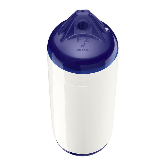 Polyform F-2 Twin Eye Fender 8.2" x 25" - White [F-2 WHITE]