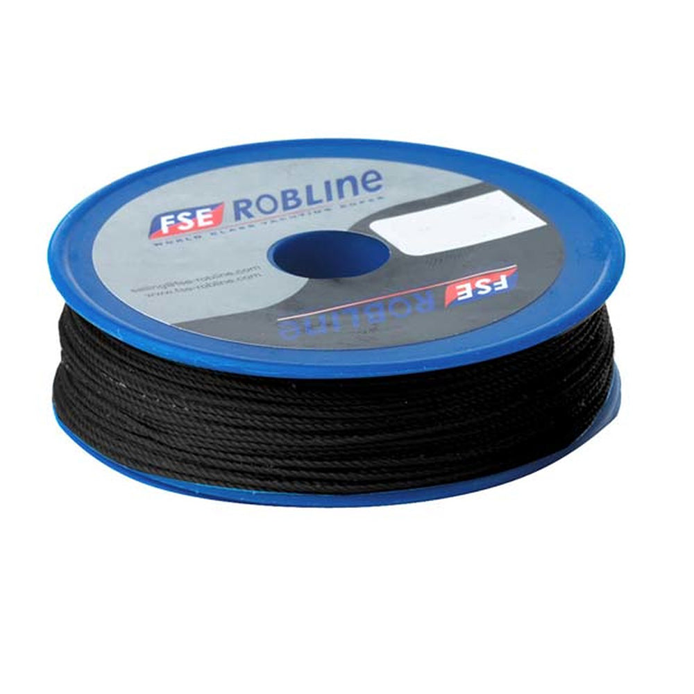 Robline Waxed Whipping Twine - 0.8mm x 40M - Black [TYN-08BLKSP]