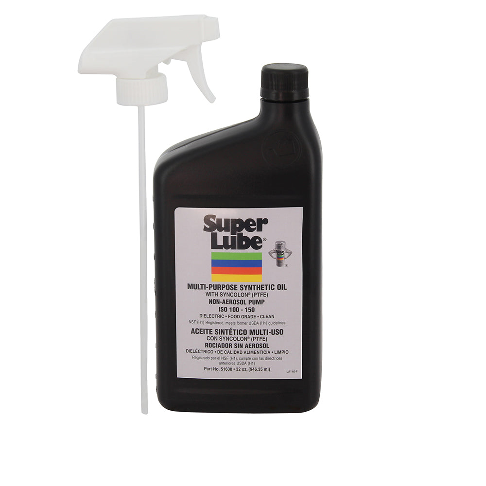 Super Lube Food Grade Synthetic Oil - 1qt Trigger Sprayer [51600]