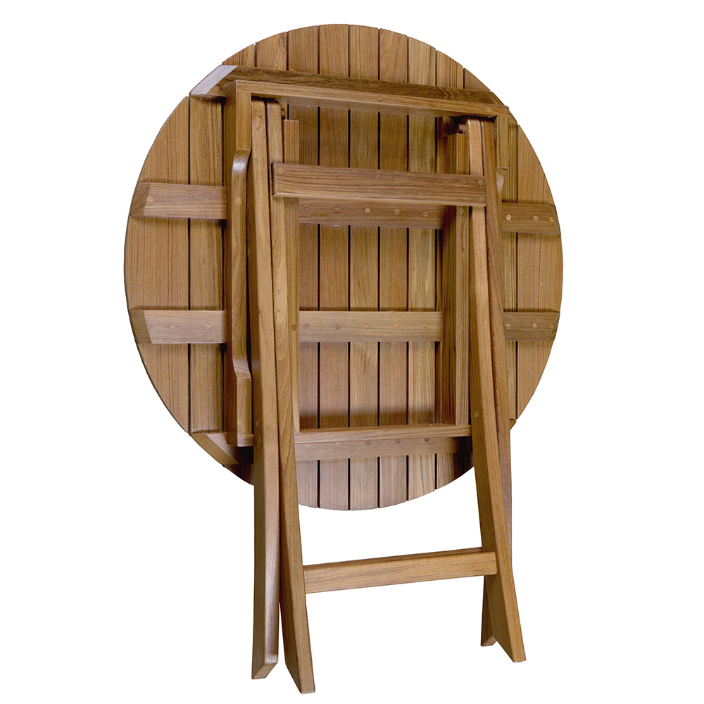 Whitecap Round Slat Table - Teak [63057]