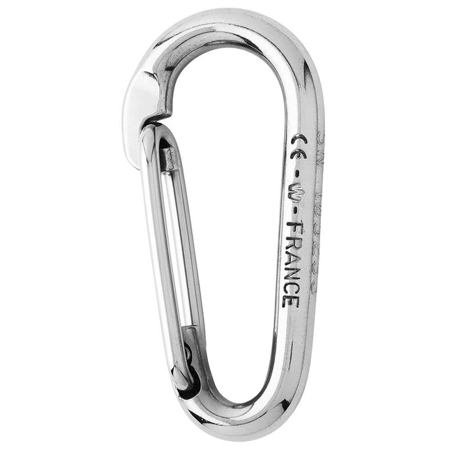 Wichard Symmetric Carbine Hook Without Eye - Length 80mm - 5/16" [2335W]