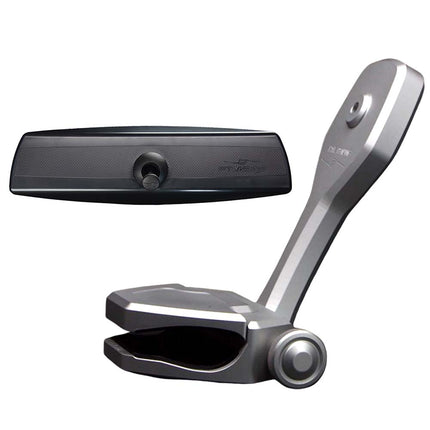 PTM Watersports Mirror/Bracket Kit w/VR-140 PRO Mirror  ZXR-320 (Silver) [P12848-2320TEBCL]